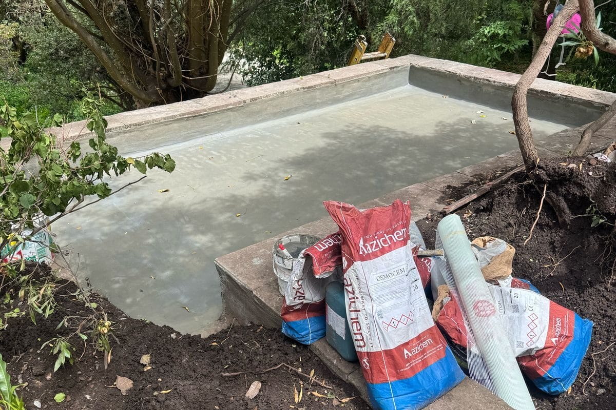 Impermeabilización realizada con Azichem